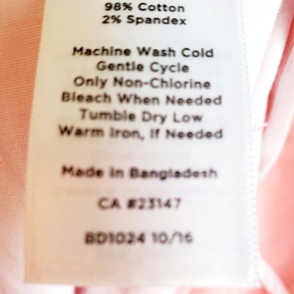 Talbots New Pink Pants - NWOT - Picture 5 of 5